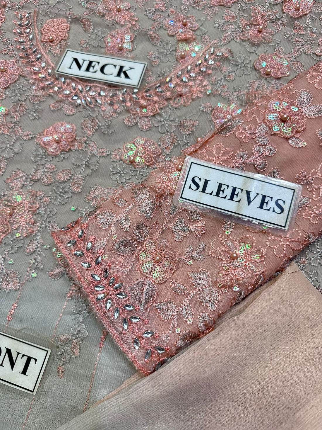 Amna's Clothing 011 - Premium Chiffon Party Wear Suit