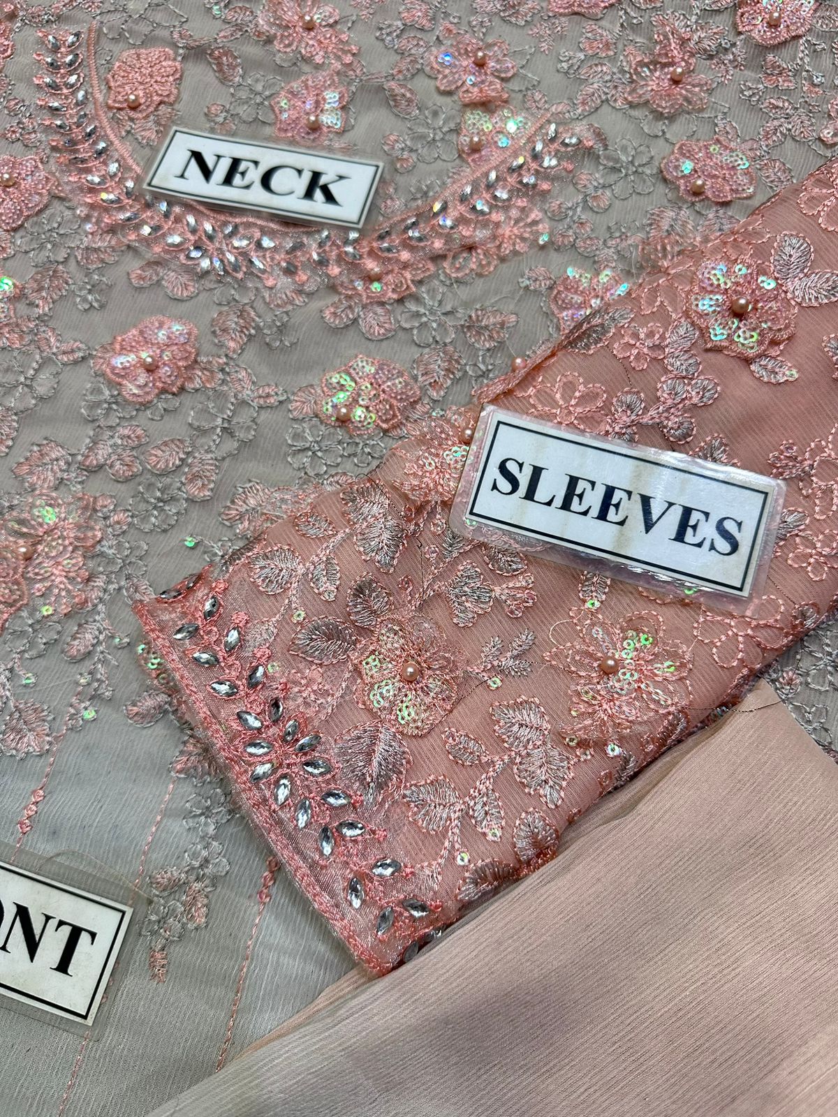Amna's Clothing 011 - Premium Chiffon Party Wear Suit