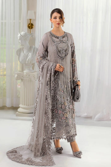 Amna's Clothing 012 - Premium Chiffon Party Wear Suit