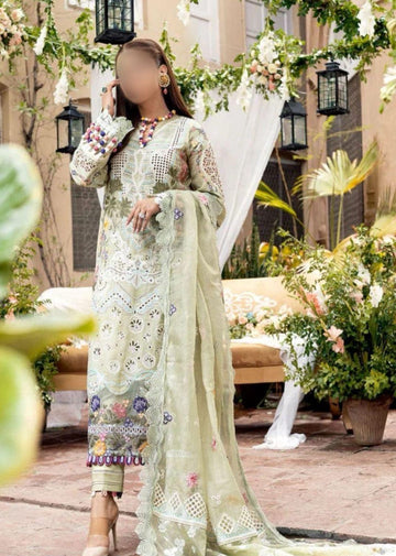Amna's Clothing 007 - Premium Chikankari Lawn Suit