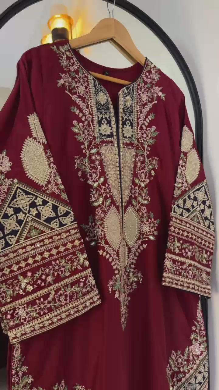 Kaftaan | Viscose | Stitched