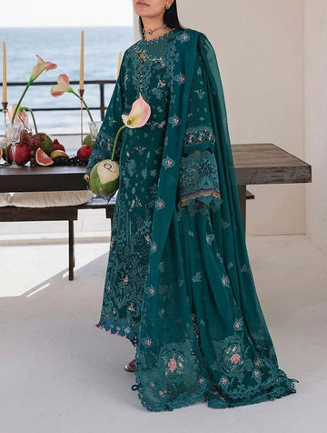 Soft Chiffon| Lawn | Embroidered | Qalamkar