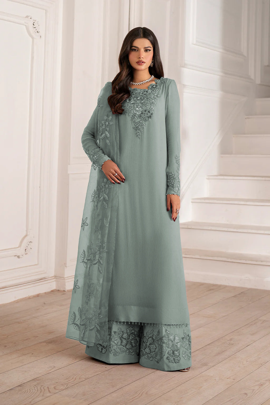 Elegant | Iznik | Chiffon | Organza