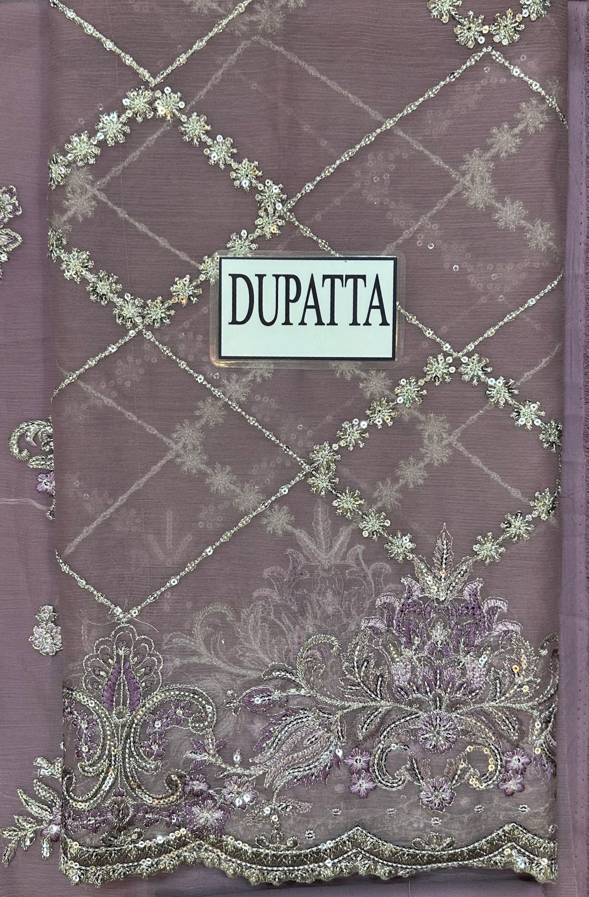 Aurelia Couture | Luxury Formal |  Mauve | Heavy Embroidered