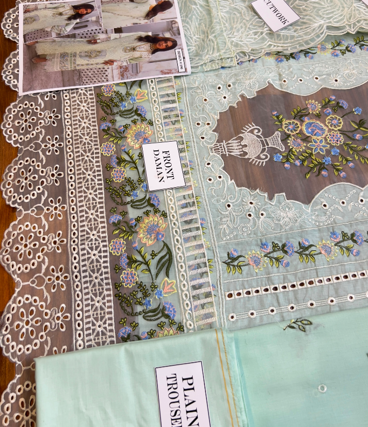 Lawn Cotton | Khaddi Net |  Chikankari