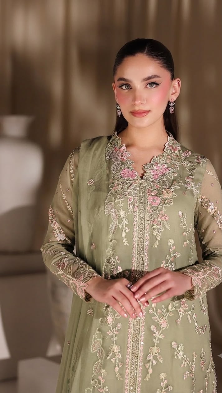 Luxury Embroidered