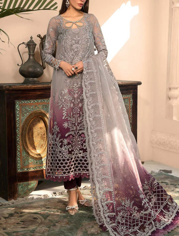 Amna's Clothing 006 - Premium Organza Party Wear Suit