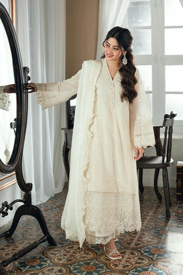 Amna's Clothing 003 - Premium Embroidered Chiffon Suit