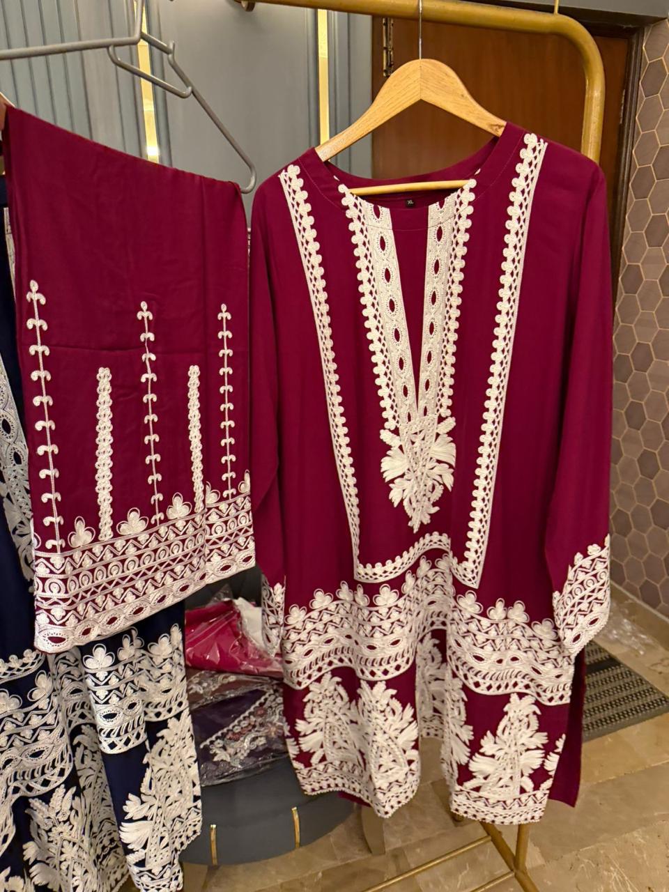 Linen | Aari Work | Quality Stitched