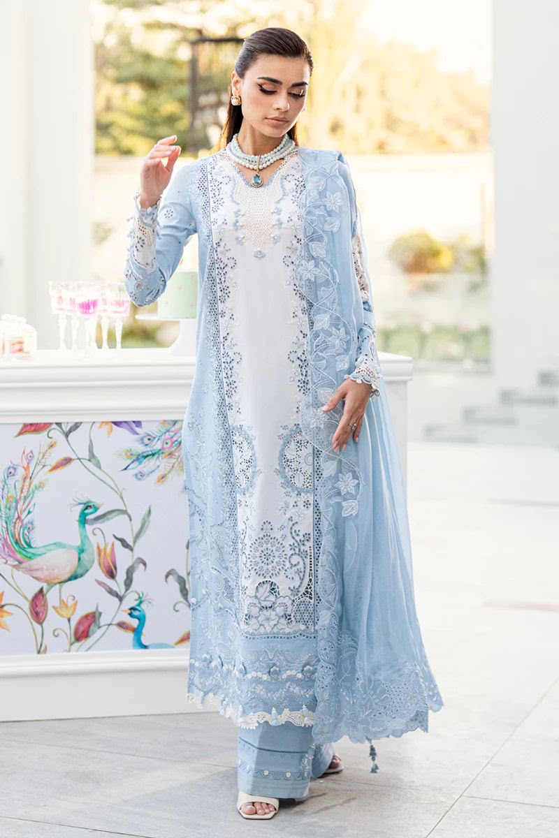Lawn Cotton | Embroidered |  Chikankari