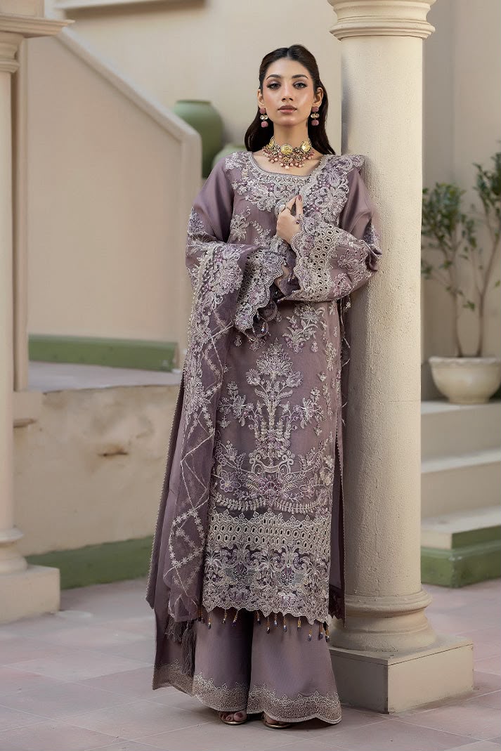 Aurelia Couture | Luxury Formal |  Mauve | Heavy Embroidered
