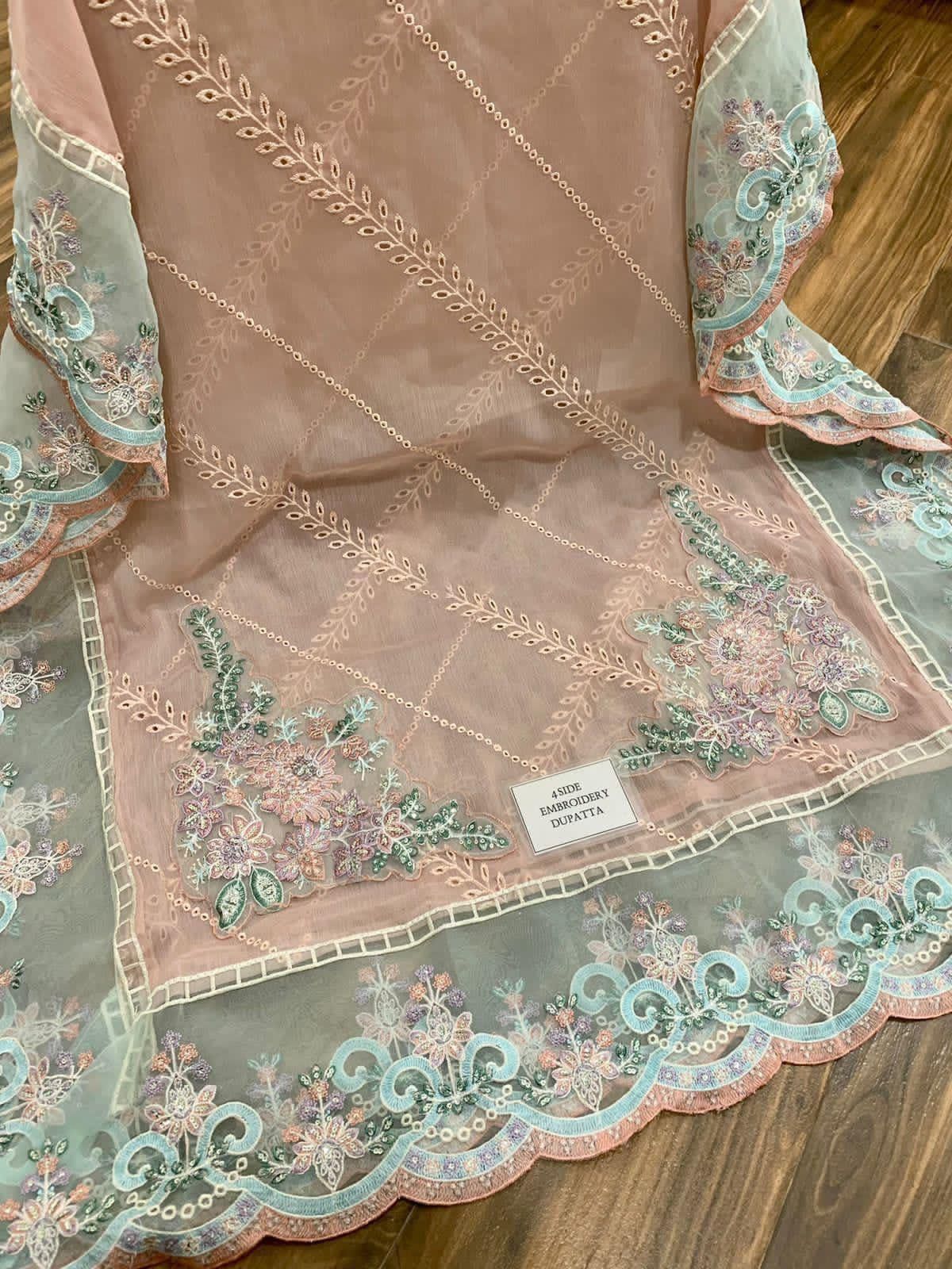 Premium Chiffon | Embroidered