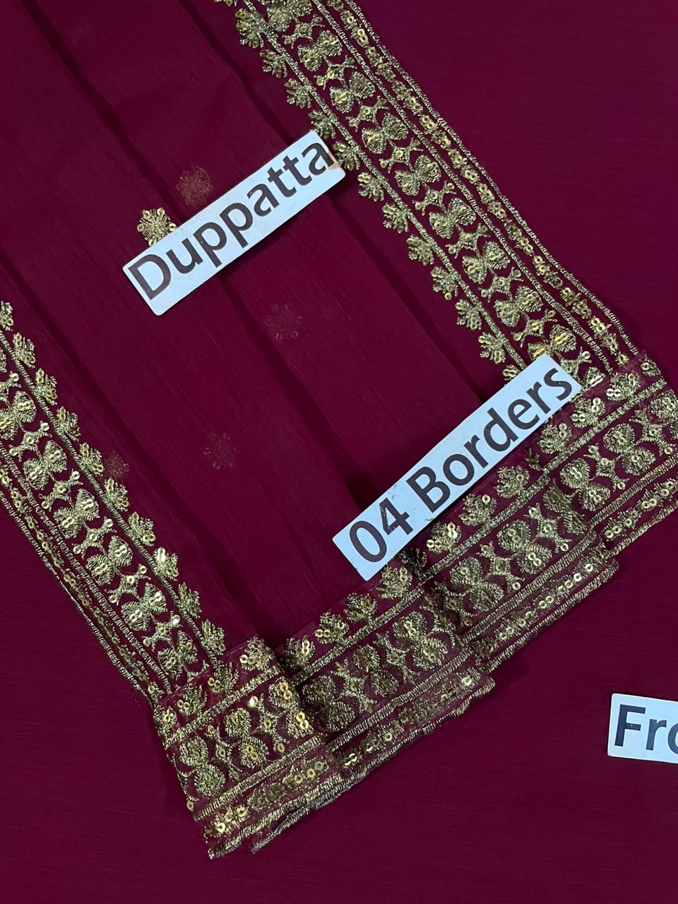 Satrangi | Chiffon | Banarsi
