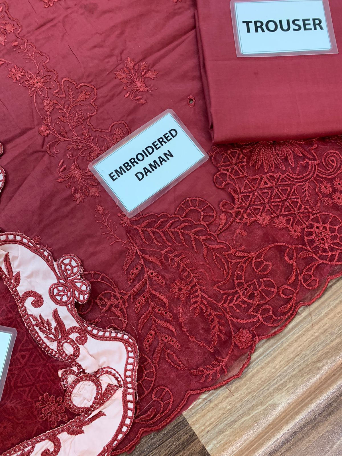 Premium Cotton | Chikankari |  Organza Dupatta