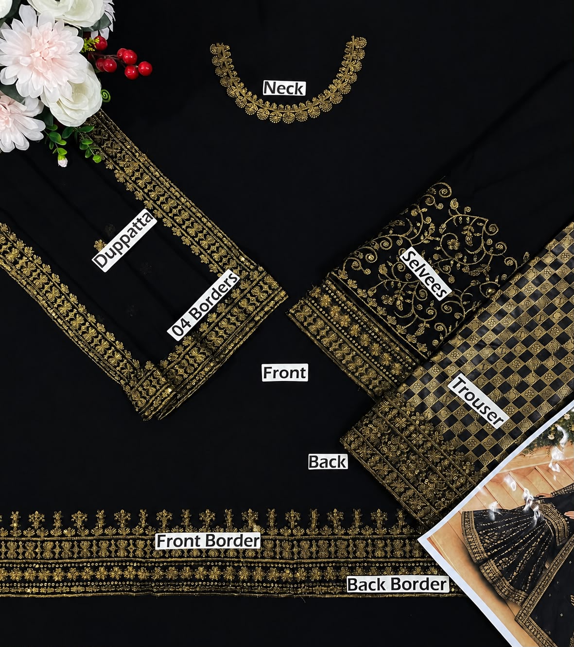 Satrangi | Chiffon | Banarsi