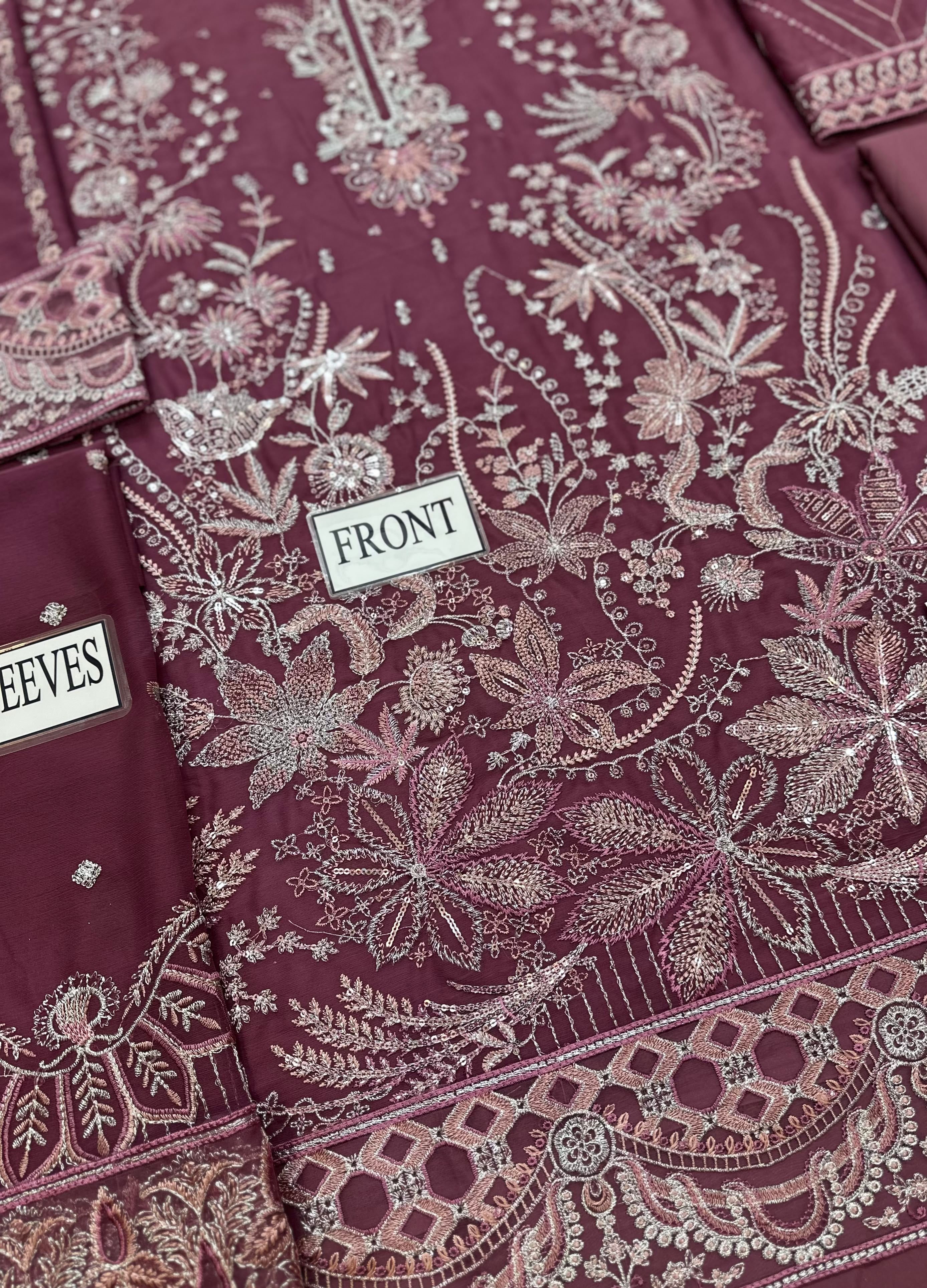 Premium | Chiffon | Embroidered | Ramsha