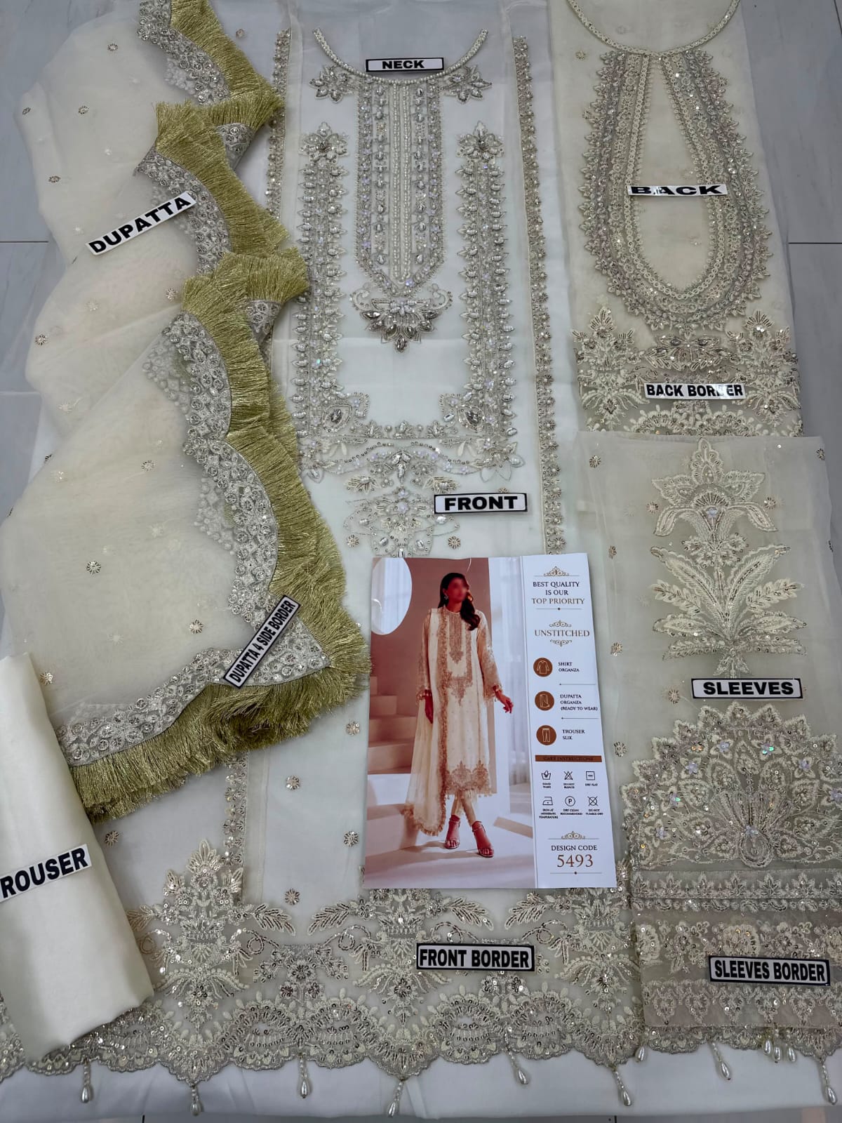 Party Wear | Organza | Alizeh