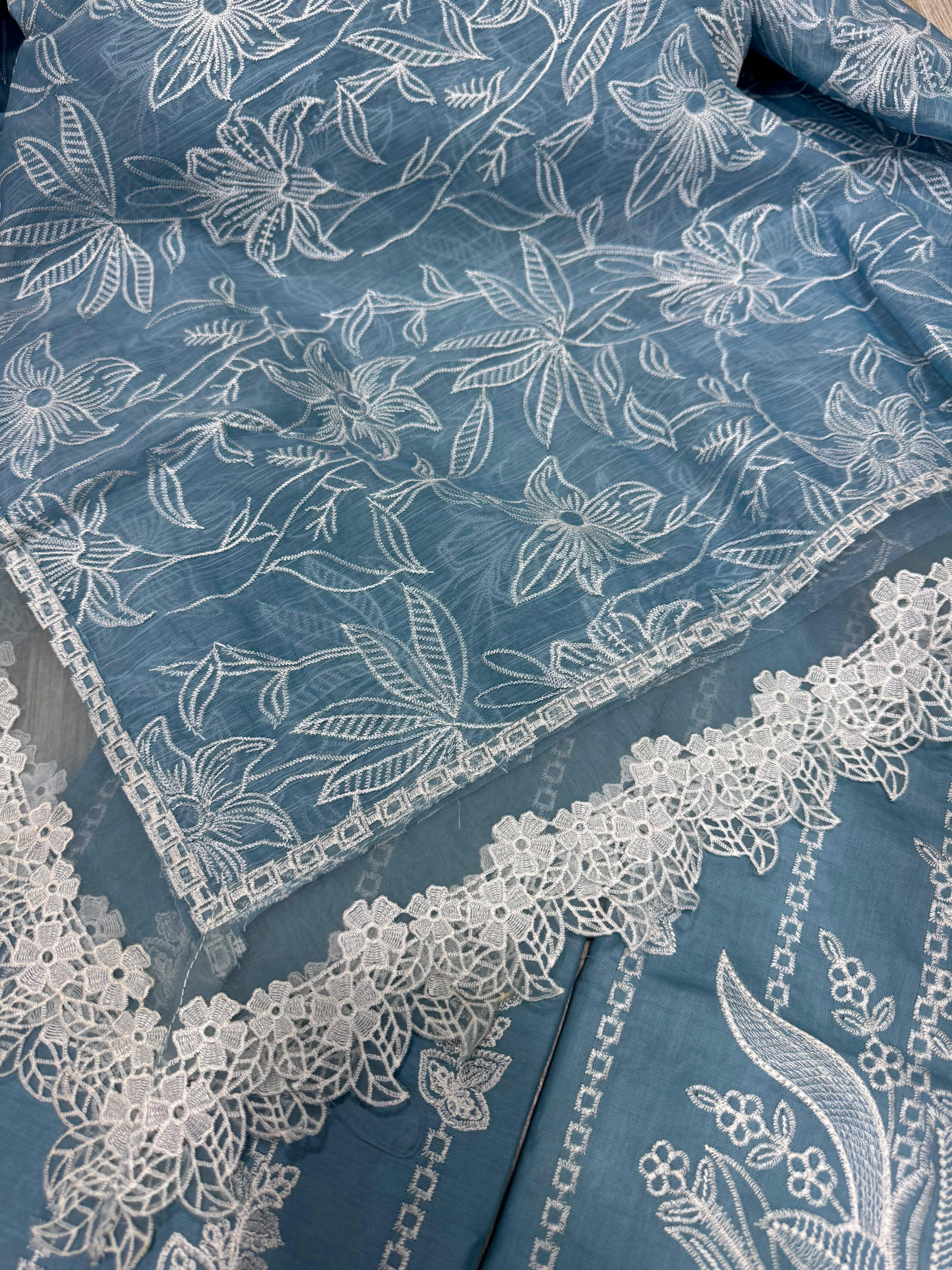Premium Quality | Egyptian Lawn | Fully Embroidered | Rang Rasiya