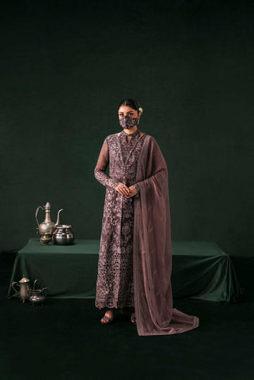 Amna's Clothing 001 - Premium Embroidered Chiffon Suit