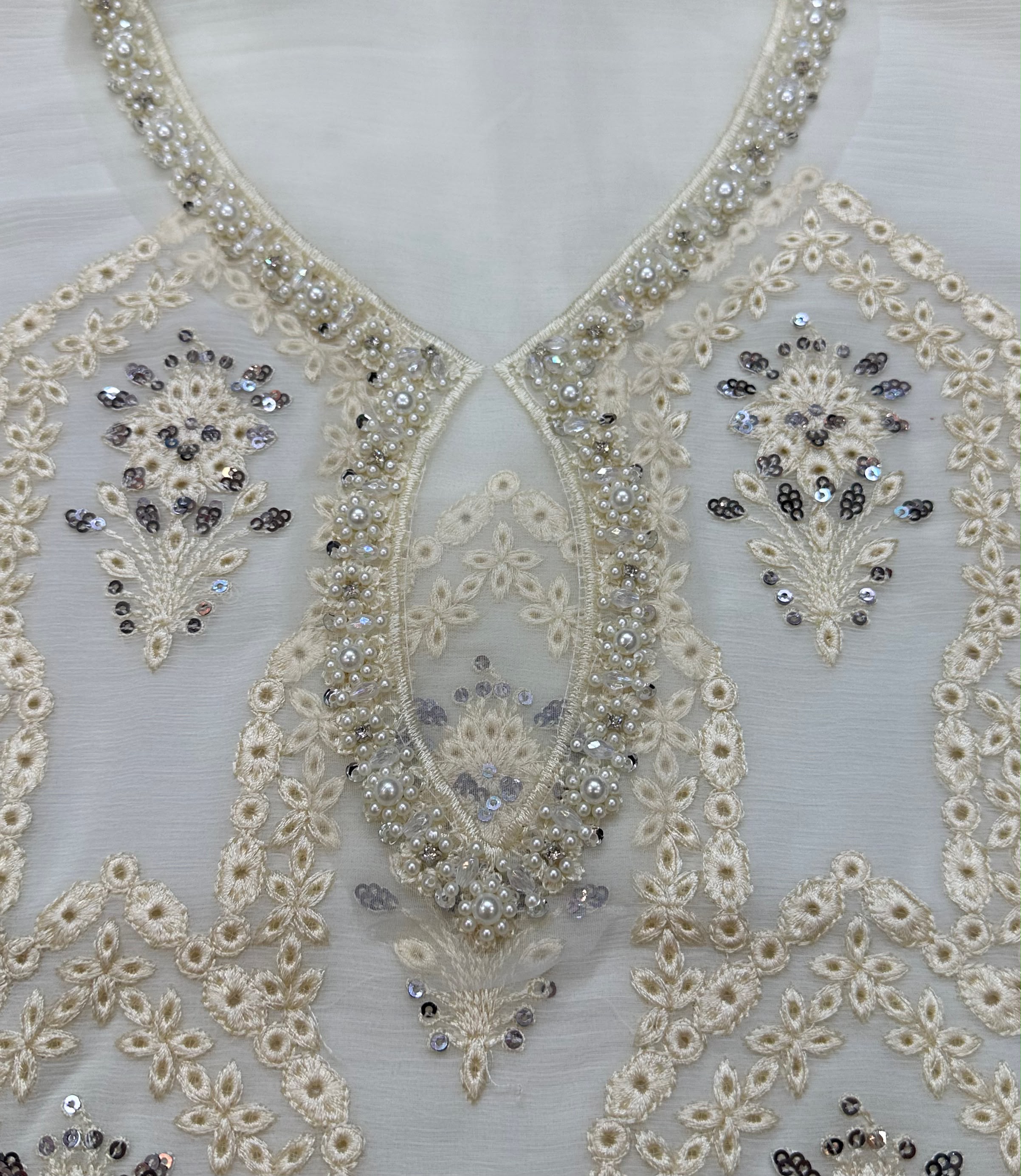 Luxury Edition | Ivory | Premium Chiffon | Aurelia Couture
