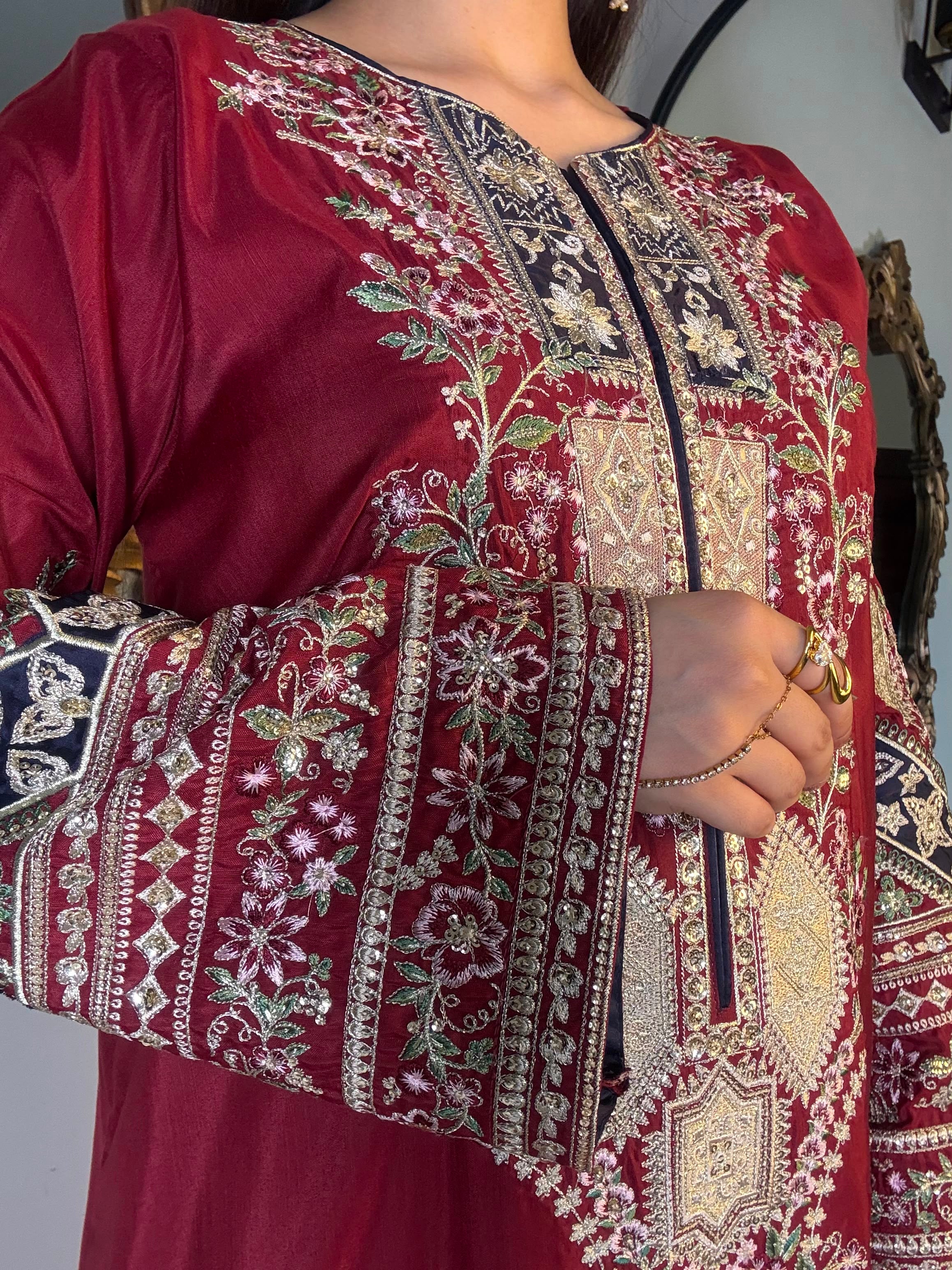 Kaftaan | Viscose | Stitched