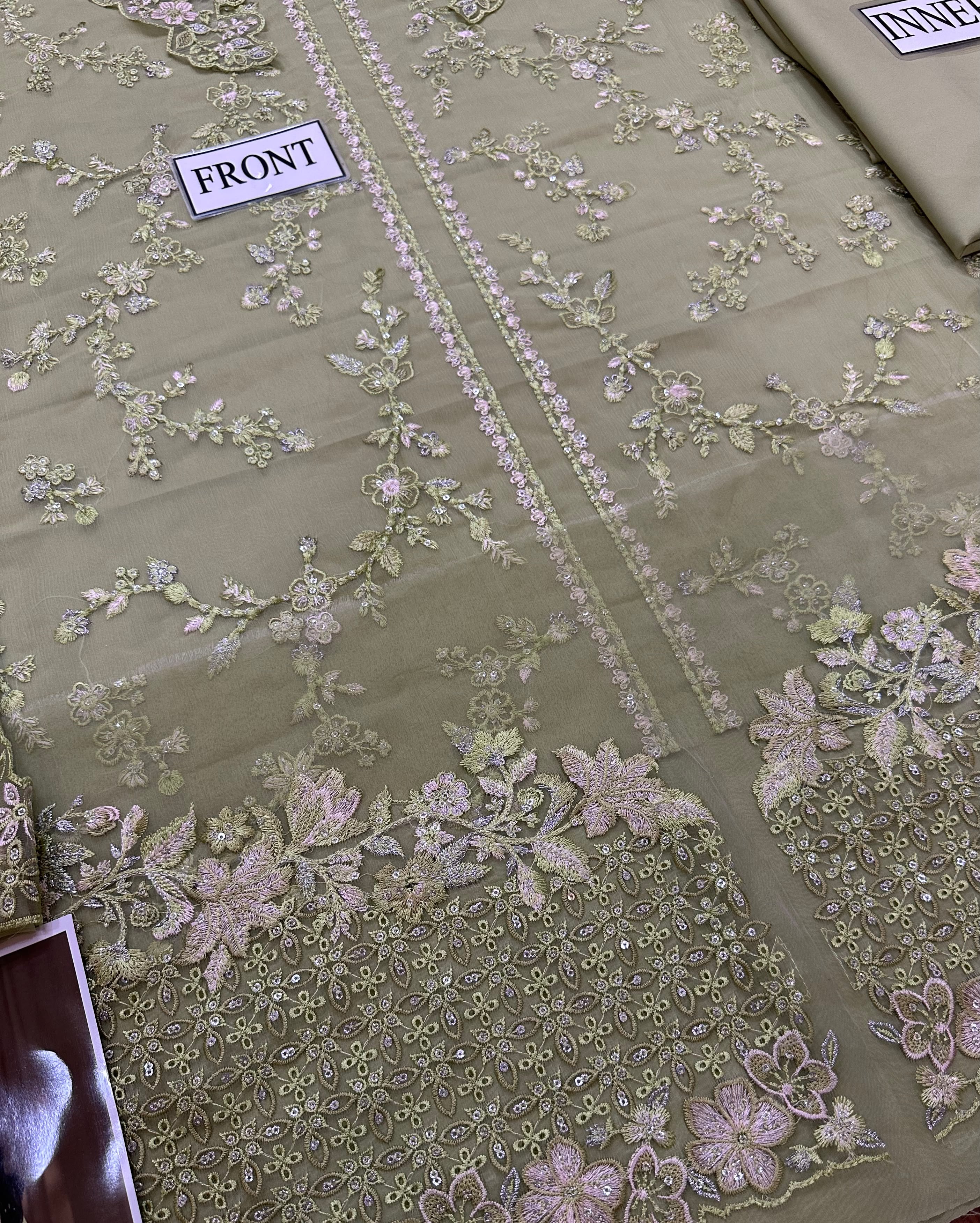 Luxury Embroidered