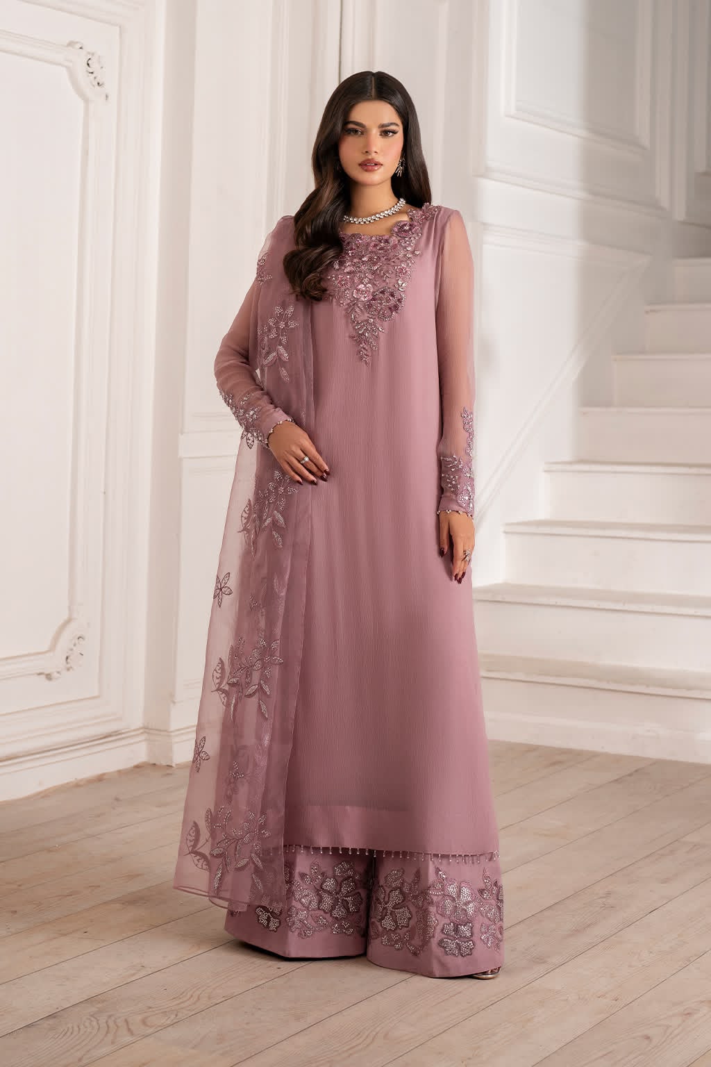 Chiffon Organza | Elegant Outfit |  Iznik