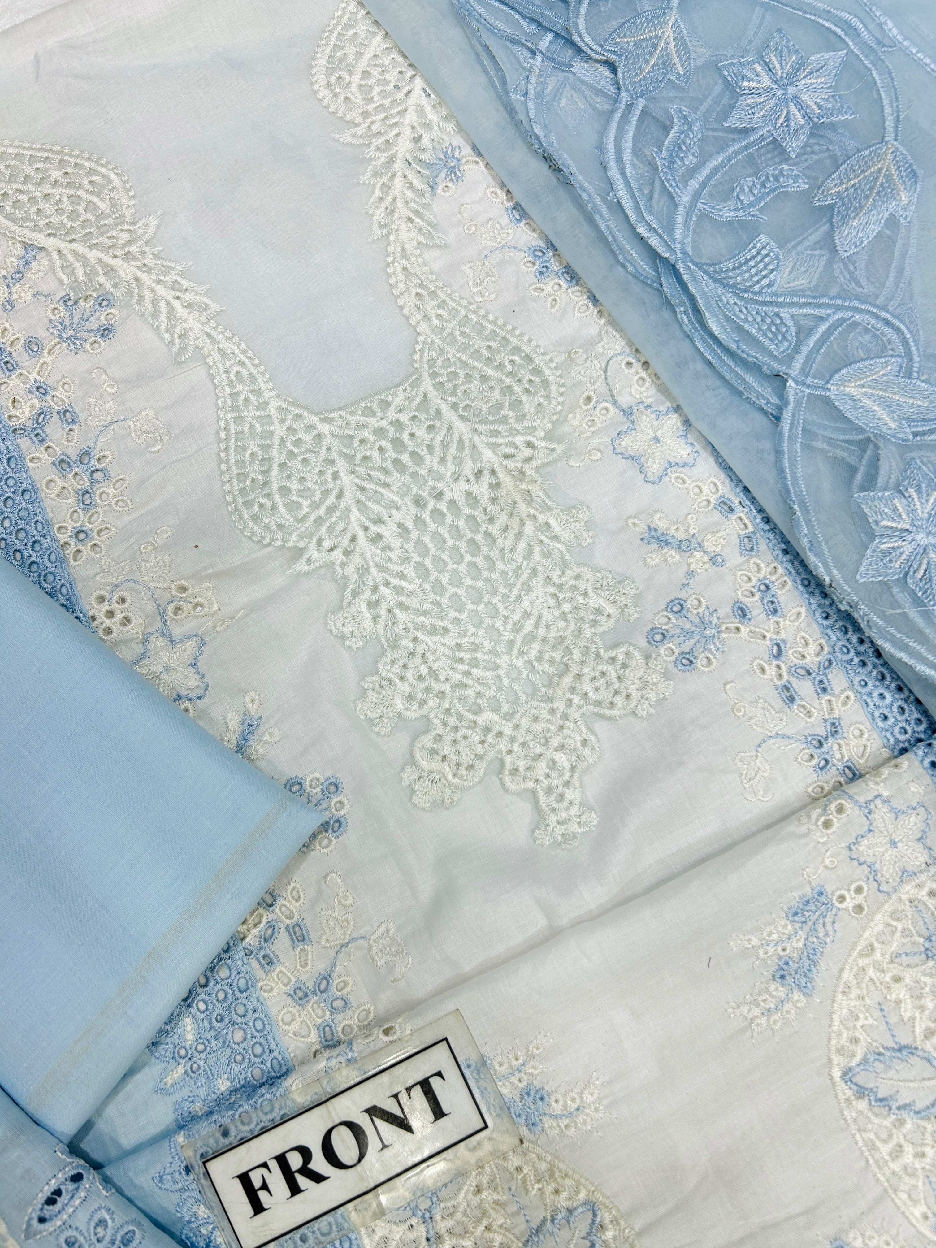 Lawn Cotton | Embroidered |  Chikankari