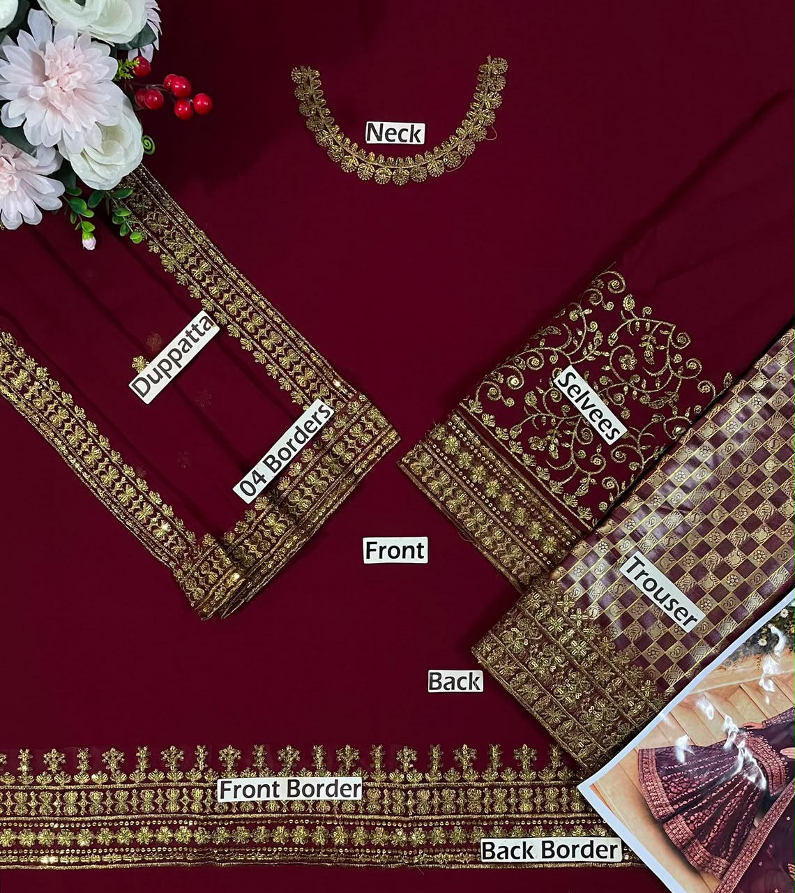 Satrangi | Chiffon | Banarsi