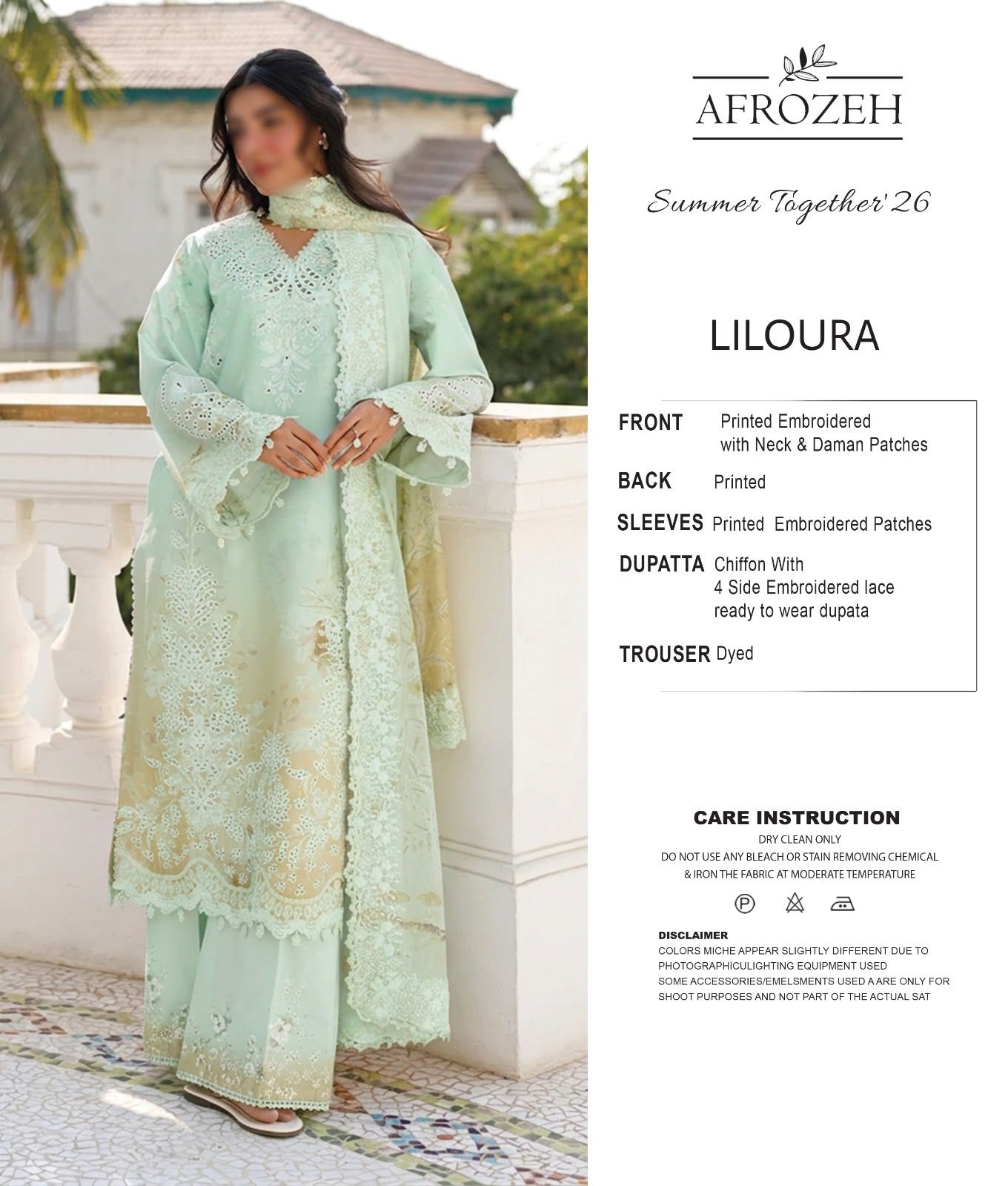Premium | Lawn | Afrozeh